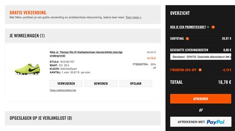 gratis verzenden nike|Nike kortingscode.